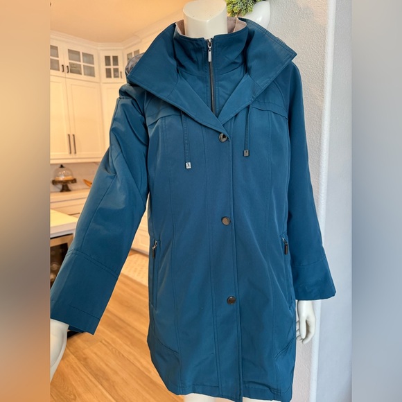 Coldwater Creek Blue All-Season Coat M